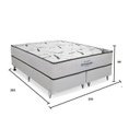 Ver imagem 2 de Cama Box King Highfoam Ortobom 193x203x28cm Ortobom