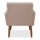 Ver imagem 5 de Kit 2 Poltronas Decorativa Nina Pés Palito Veludo Palha Chamby Móveis
