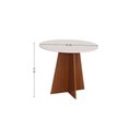 Ver imagem 5 de Conjunto Mesa Paraty Redonda Bronze e Off White com 4 Cadeiras Paraty - Bagum Bege Off White