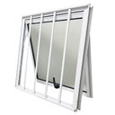 Ver imagem 2 de Vitrô Alumínio Branco Maxim Ar c/Grade Confort - 60x100