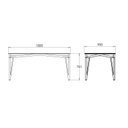Ver imagem 3 de Mesa para Sala de Jantar 180x90cm pé de Madeira Urban