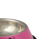 Ver imagem 3 de Tigela Pet Kala Tigela Pet Aço Inox Rosa 30cm Cães e Gatos 1