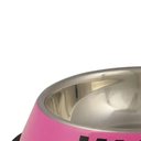 Ver imagem 2 de Tigela Pet Kala Tigela Pet Aço Inox Rosa 30cm Cães e Gatos 1
