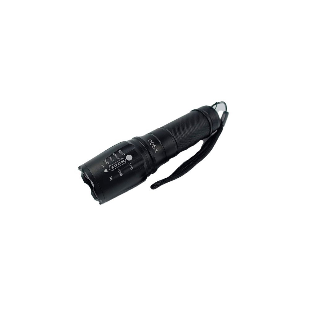 Lanterna Tática Militar Brilhante Led Recarregável Rick X900 RICKX900ST - 1