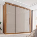 Ver imagem 1 de Guarda Roupa Casal 3 Portas 4 Gavetas Costa Rica