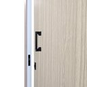 Ver imagem 3 de Porta de Correr Madeira 215x90cm Sobrepor Reversível Melamínico Mgm Abertura Direita