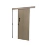 Porta de Correr Madeira 215x90cm Sobrepor Reversível Melamínico Mgm - 2