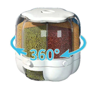 Ver imagem 2 de Porta Condimento Giratório 360° Grãos Cereais 6 Divisórias
