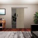 Ver imagem 1 de Porta de Correr Madeira 215x70cm Sobrepor Reversível Melamínico Mgm