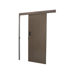 Porta de Correr Madeira 215x90cm Sobrepor Reversível Melamínico MGM - 2