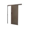 Porta de Correr Madeira 215x70cm Sobrepor Reversível Melamínico Mgm - 2
