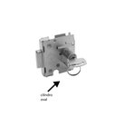 Ver imagem 2 de Fechadura Arouca 2192l Porta Giro Blindex Lingueta Simples Cilindro Oval