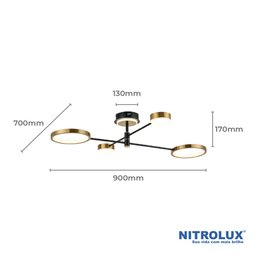 Plafon Horizon-001 40W 4000K 5150 - 2