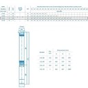 Ver imagem 6 de Bomba Submersa 3pol 3/4cv Sl-13 Dancor-110v