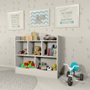 Ver imagem 1 de Estante Organizadora de Brinquedos Aurora 100% Mdf