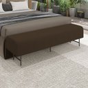 Ver imagem 6 de Puff Recamier 163 cm Pes Metal Baid Veludo SL 942 Peer
