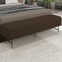 Ver imagem 2 de Puff Recamier 163 cm Pes Metal Baid Veludo SL 942 Peer