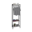 Ver imagem 3 de Estante Closet Arara 187x60cm 3 Prateleiras Active Yescasa