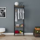 Ver imagem 2 de Estante Closet Arara 187x60cm 3 Prateleiras Active Yescasa