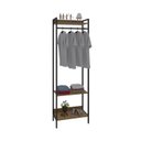 Ver imagem 3 de Estante Closet Arara 187x60cm 3 Prateleiras Active Yescasa
