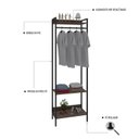 Ver imagem 5 de Estante Closet Arara 187x60cm 3 Prateleiras Active Yescasa