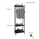 Ver imagem 5 de Estante Closet Arara 187x60cm 3 Prateleiras Active Yescasa