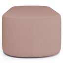 Ver imagem 7 de Puff Decorativo Orgânico para Living Quarto 100cm Doha W01 Linho Rosê - Lyam Decor