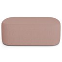Ver imagem 6 de Puff Decorativo Orgânico para Living Quarto 100cm Doha W01 Linho Rosê - Lyam Decor