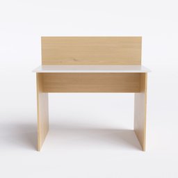 Estação de Trabalho 2 Lugares Cor:branco com Legno Salinas - 2