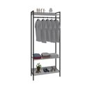 Ver imagem 3 de Estante Closet Arara 187x80cm 3 Prateleiras Active Yescasa