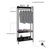 Estante Closet Arara 187x80cm 3 Prateleiras Active Yescasa - 5