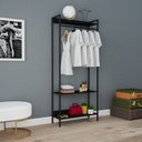 Ver imagem 1 de Estante Closet Arara 187x80cm 3 Prateleiras Active Yescasa