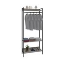 Ver imagem 3 de Estante Closet Arara 187x80cm 3 Prateleiras Active Yescasa