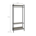 Ver imagem 6 de Estante Closet Arara 187x80cm 3 Prateleiras Active Yescasa