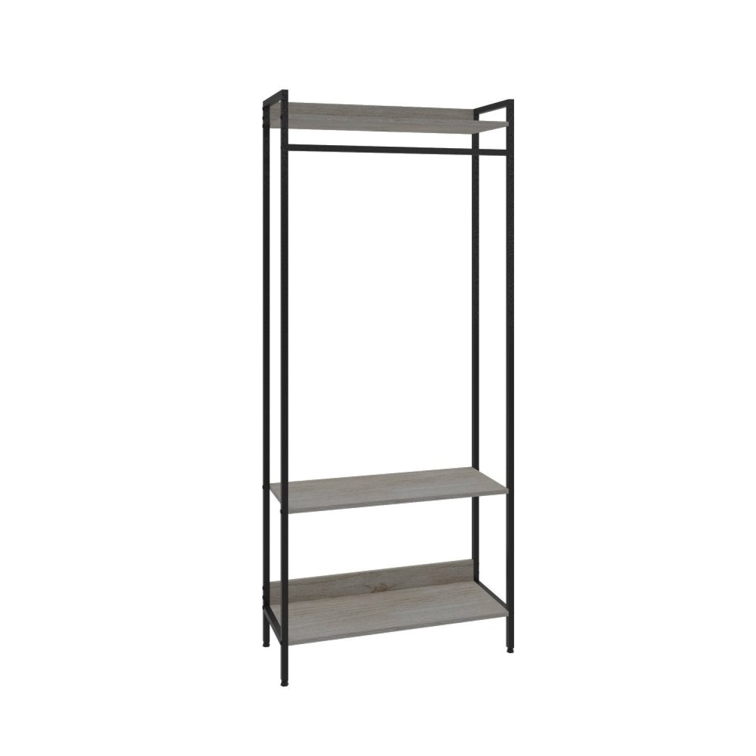 Estante Closet Arara 187x80cm 3 Prateleiras Active Yescasa - 4