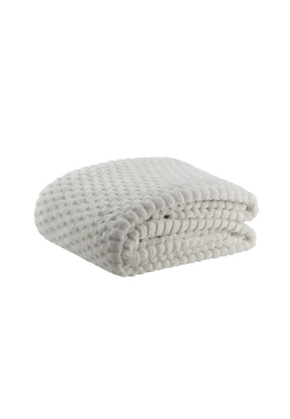 Cobertor Blanket Zurich Kacyumara Off White MadeiraMadeira