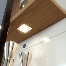 Painel para Tv Home Suspenso Ambiente Maragogi Off White Freijó – Colibri - 7