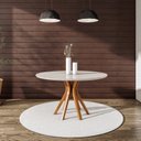 Ver imagem 2 de Mesa para Sala de Jantar Redonda 130x130cm Vegas