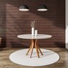 Mesa para Sala de Jantar Redonda 130x130cm Vegas  - 2