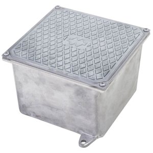 Caixa de Passagem 3030-12 sem Pintura e sem Chassi com Tampa Reversível - E007010045 - Wetzel