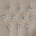 Ver imagem 6 de Kit Par de 2 Poltronas Clássica Rosa com Detalhes Dourado - 126x100x53cm