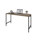 Ver imagem 5 de Escrivaninha Mesa Escritório Estilo Active 135cm Industrial Yescasa Lâmina Mel Marrom