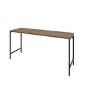 Ver imagem 2 de Escrivaninha Mesa Escritório Active 150cm Industrial Yescasa Lâmina Mel Marrom