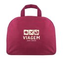 Ver imagem 2 de Mochila Dobrável para Viagem Estampa Lisa Jacki Design Vermelho Escuro