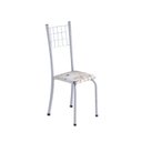 Ver imagem 5 de Conjunto de Mesa Tubular 70x70cm Tampo em Ardósia com 4 Cadeiras Dany