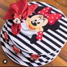 KIT COMPLETO COM 4 SOUSPLATS MINNIE LISTRADO - 1