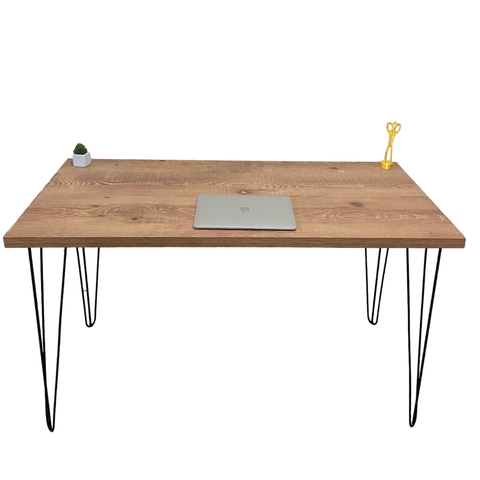 Mesa de Jantar Aparador Bistrô Industrial Estilo Demolição Antiqua - 130x60 Cm