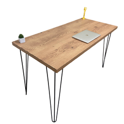 Mesa de Jantar Aparador Bistrô Industrial Estilo Demolição Antiqua - 130x60 Cm - 2