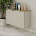 Ver imagem 4 de Balcão Nature 110cm Estilare Blc4035 Nude/carvalho