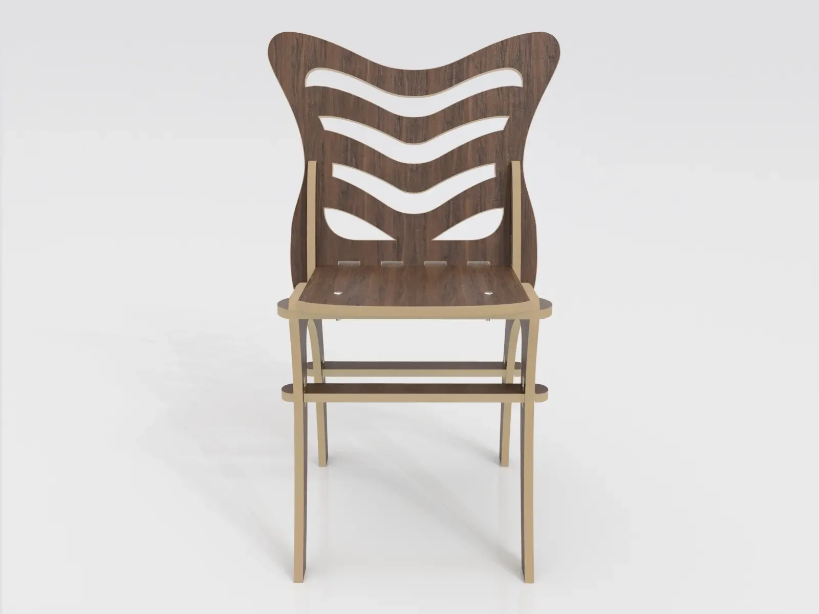 Cadeira Desmontável Gaudí Imbuia - 3